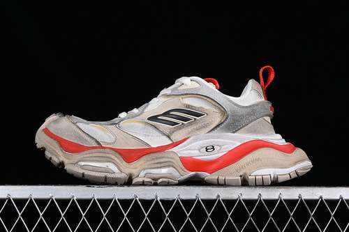 480W2MV50325BALENCIAGA CARGO WHITEGREYSILVERORANGEWOMAN3539MAN4046