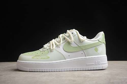 300DH2920111AIR FORCE 1 07 LOW RETRO SP WHITEGREYGREENWOMAN3639MAN4045