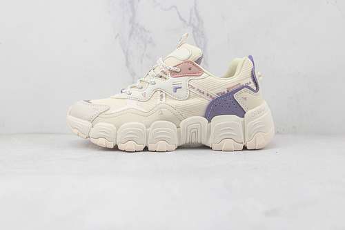 280FILA SHOES PALE IVORYPURPLEPINKWOMAN3639MAN4045