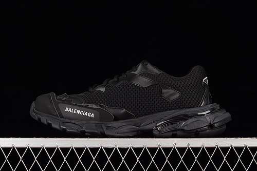 540W3RF11090BALENCIAGA SNEAKER TESS SGOMMA BLACKBLACKBLACKWOMAN3539MAN4046
