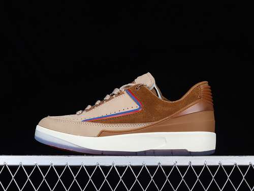 320DV6206183TITAN X AIR JORDAN 2 RETRO LOW SAILSAFETY ORANGECHLOROPHYLLCOCONUT MILK