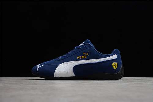 22030083310FUTURE CAT LEATHER SF NAVY BLUEWHITEGOLDWOMAN3639MAN4045