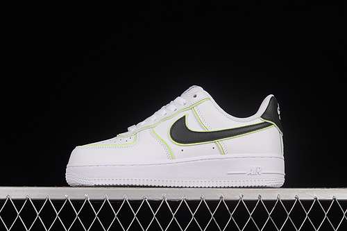 300CW2288304AIR FORCE 1 07 LOW WHITEBLACKFLUORESCENT GREENWOMAN3639MAN4045