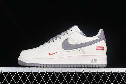 340HD9888004SUPREME AIR FORCE 1 07 LOW OFF WHITEGREYWOMAN3639MAN4045