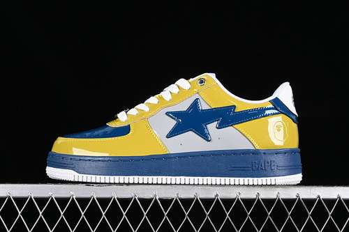 3201I80191006A BATHING APE STA WHITEYELLOWBLUEWOMAN3639MAN4045