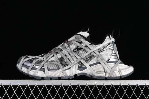 500W3XLL7598BALENCIAGA PHANTOM SNEAKER BLACKGREYSILVERWOMAN3539MAN4046