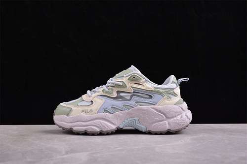 280FILA FERN WINTER NEW DAD SHOES CASUAL SHOES PLATFORM BREAD SNEAKERS GREENYELLOWPURPLEBLUE