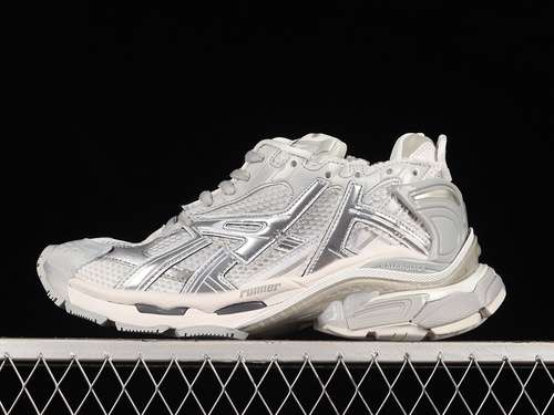 620W3CBL8100ZG BALENCIAGA XPANDER SNEAKERS WHITEWHITESILVERWOMAN3539MAN4046