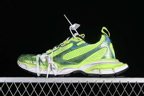 400W3XL67019BALENCIAGA PHANTOM SNEAKER GREENBLUESILVERWOMAN3539MAN4048