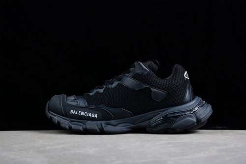 600W3RF11090BALENCIAGA TESS SGOMMA SNEAKERS BLACKBLACKWHITEWOMAN3539MAN4046