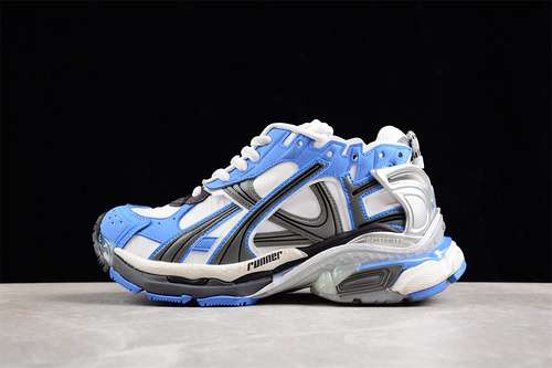 600W3SKC0102BALENCIAGA RUNNER KITH FOURCOLOR WHITEGREYBLUEBLACKUNISEx3546