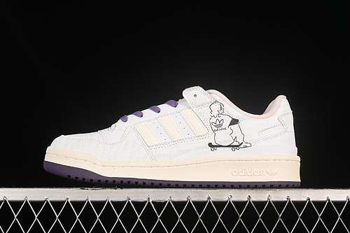 250IE2121FORUM 84 LOW WHITEGREYPURPLEWOMAN3639MAN4045