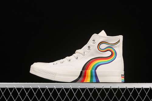 260170821CCHUCK TAYLOR ALLSTAR 70S HIGH PRIDE EGRETMULTICOLORWHITE BONEUNISEX3544