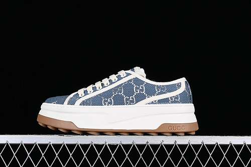 3400Y1209582GUCCI STREET NABU WHITEBLUEBROWNWOMAN3540