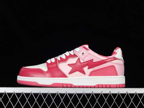 4001L30191006HUMAN MADE BAPE STA SK8 TO NIGO FASHION PINKWHITEWOMAN3639MAN4045