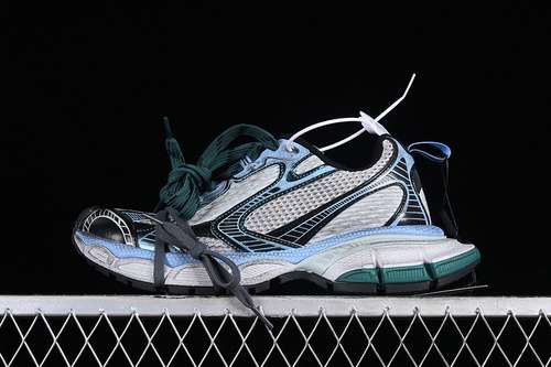 400W3XL53124BALENCIAGA PHANTOM SNEAKER WHITESILVERBLUEBLACKWOMAN3539MAN4048