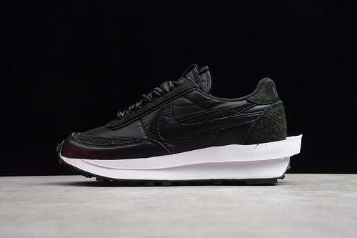 340BV0073002SACAI X LDWAFFLE BLACK NYLONBLACKWHITEWOMAN3639MAN4045