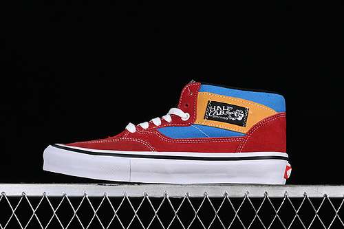 300VN0A38CPSWQVANS HALF CAB PRO WHITEREDBLACKBLUEYELLOWWOMAN3539MAN4044