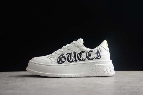 600GUCCI GG SUPREME CANVAS SNEAKERS WHITEWHITEBLACKWOMAN3539MAN4044