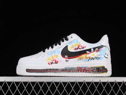 340CW2288111AIR FORCE 1 LOW 07 WHITEBLACKMULTICOLORWOMAN3639MAN4045