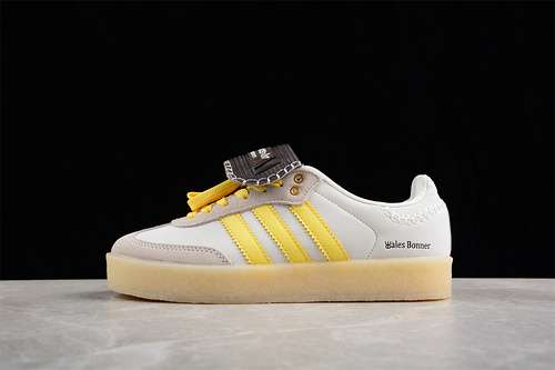 280ADIDAS WALES BONNER SAMBA WHITEYELLOWGREYWOMAN3639MAN40475