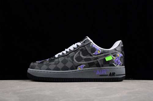 6306A8PYL100LV X AIR FORCE 1 LOW 07 DARK GREYWHITEBLACKWOMAN35539MAN40475