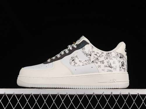 340ZG0088802AIR FORCE 1 LOW 07 EMPTY CITY PLAN WHITEBLACKWHITEWOMAN3639MAN4045