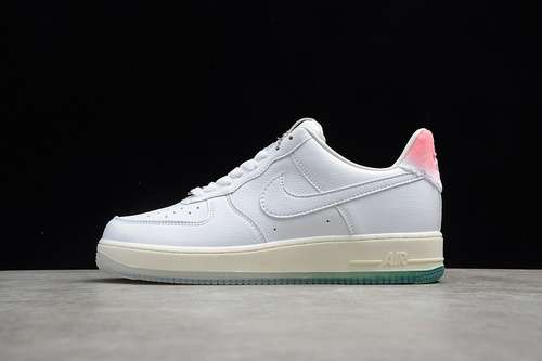 380DC3287111AIR FORCE 1 LOW GOT EM WHITEWHITESAILRACER PINKWOMAN3639MAN4045