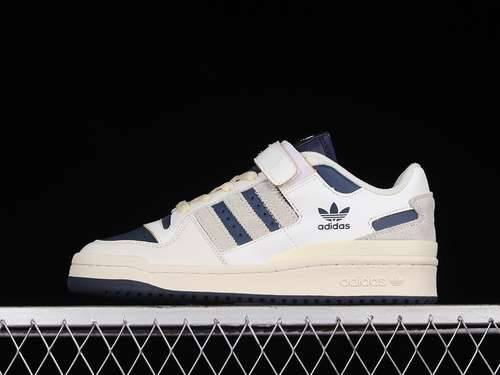 330GZ6427FORUM 84 LOW SHOES OFF WHITECOLLEGIATE NAVYCREAM WHITEWOMAN3639MAN4045