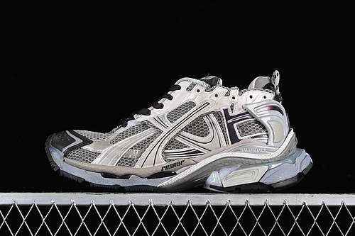 540W3RMU2000BALENCIAGA RUNNER KITH FOURCOLOR 70 BLACKSILVERGREYUNISEX3546