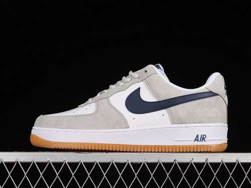 300AH0289100AIR FORCE 1 LOW 07 WHITELIGHT GREYDARK BLUEWOMAN3639MAN4045