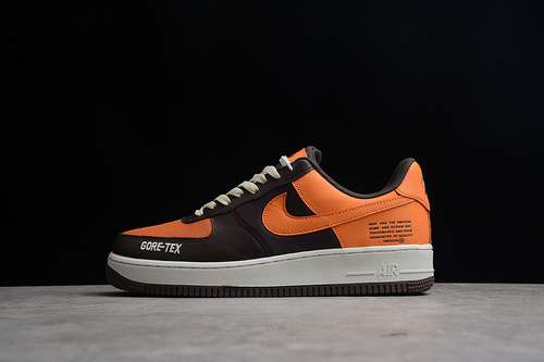 300DO2760220AIR FORCE 1 LOW GORETEX BROWNORANGEBLACKWOMAN3639MAN4045