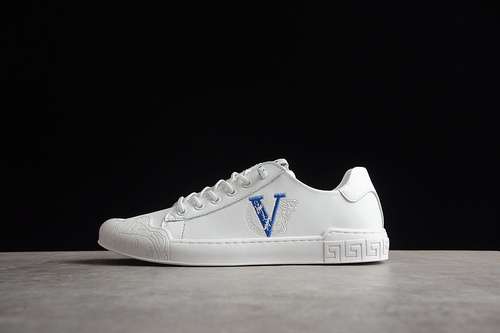 380VERSACE 2022 CASUAL SHOES WHITEWHITEBLUEMAN3944