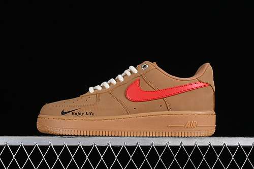 320FZ7372300AIR FORCE 1 07 LOW BROWNREDWOMAN3639MAN4045
