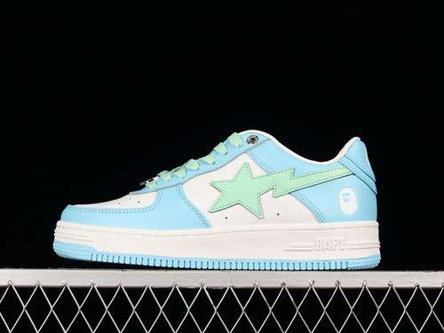 3801H70291005HUMAN MADE BAPE STA SK8 TO NIGO SKY BLUELIGHT GREENWHITEWOMAN3645
