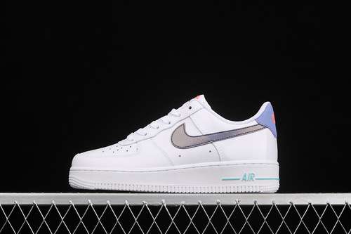 300DC8188100AIR FORCE 1 LOW LV8 GS WHITELIGHT THISTLECOPADARK PURPLE DUSTUNISEX3645