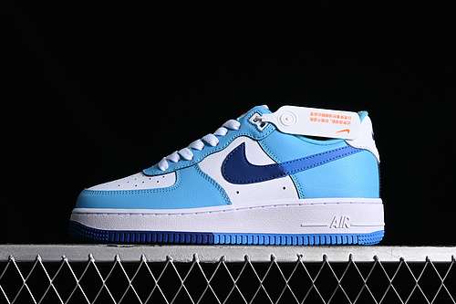 280DZ2522100AIR FORCE 1 07 LOW WHITEBLACKBLUEWOMAN3639MAN4045