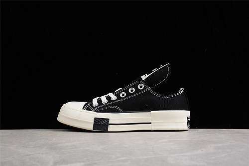 260A00131CRICK OWENS DRKSHDW DRKSTAR CHUCK TAYLOR 70S LOW BLACKEGRETWOMAN3544