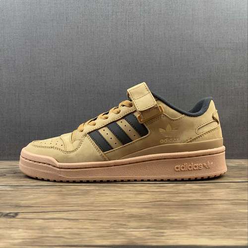 300GW6230FORUM 84 LOW SHOES WHEATWHEATCORE BLACKUNISEX3542