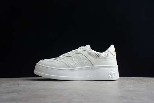 580670408 1XL10 9014GUCCI CHUNKY B SNEAKERS WHITEWHITEWHITEWOMAN3540MAN3945