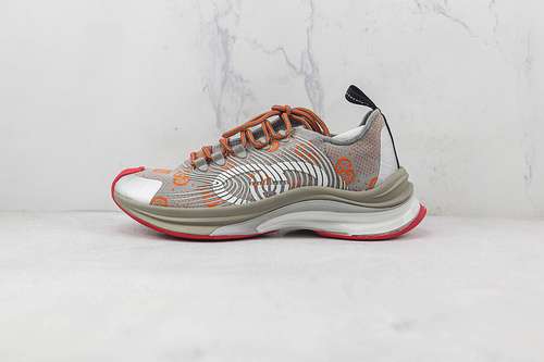 530GUCCI 2022 FLYKNIT SNEAKERS GREYREDWHITEWOMAN3639MAN4046