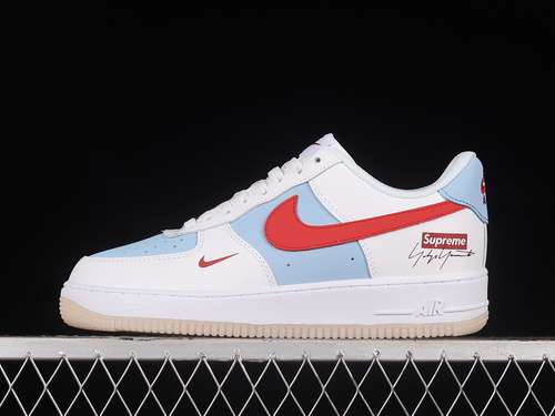 320BS9055826AIR FORCE 1 07 LOW WHITEREDBLUEWOMAN3639MAN4045