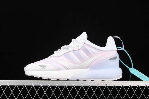 300GZ7824ZX 2K BOOST 20 SHOES CLOUD WHITEVIOLET TONECLEAR PINKWOMAN3640