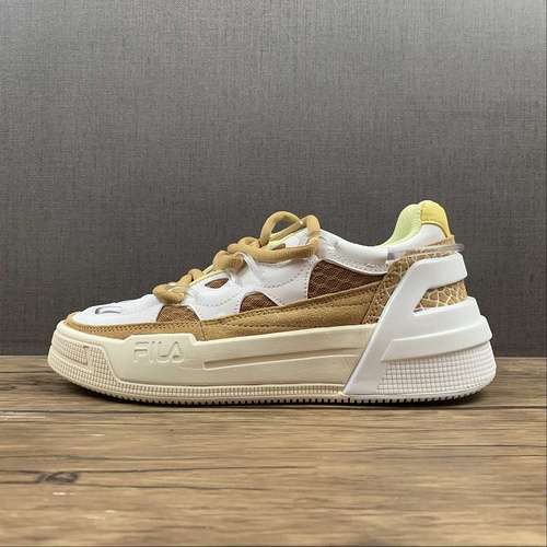 280F12M141225FLWFILA SHOES BEIGEWHITEYELLOWWOMAN3639MAN4045
