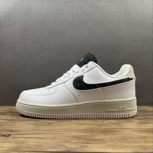 270DA6682100AIR FORCE 1 LOW 07 SE RECYCLED WOOL PACK WHITELIGHT BONEBLACKWHITE