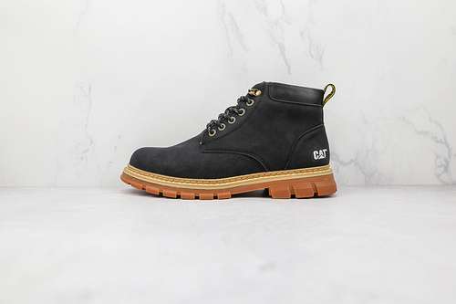 380CAT MID MARTIN BOOTS BLACKBLACKBROWNMAN3944