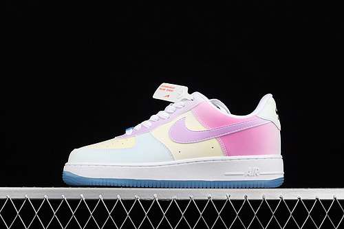 340DA8301100AIR FORCE 1 LOW 07 LX UV REACTIVE WHITEBLACKWHITEUNIVERSITY BLUE
