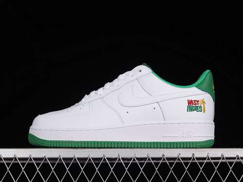 300DX1156100AIR FORCE 1 LOW WEST INDIES WHITEWHITECLASSIC GREENWOMAN3639MAN4045