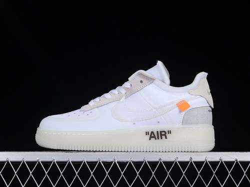 380AO4606100OFFWHITE X AIR FORCE 1 LOW THE TEN WHITEWHITESAILWOMAN3639MAN4045