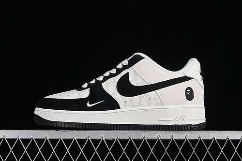 340BA8806845AIR FORCE 1 07 LOW BAPE OFF WHITEBLACKGREYWOMAN3639MAN4045